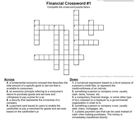 legal tender. . Tax form expert crossword clue